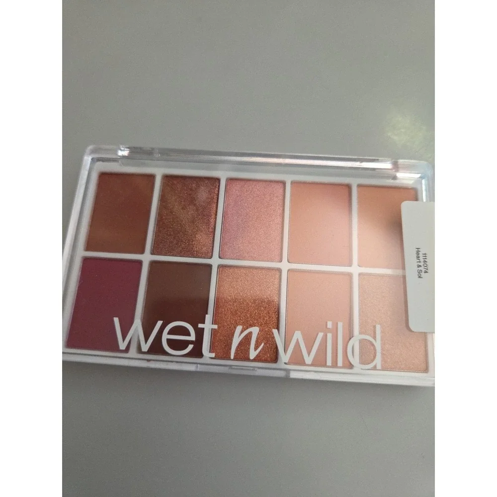 Wet n Wild Color‎ Icon 10-Pan Eyeshadow Palette, Heart & Sol, 0.42 oz
